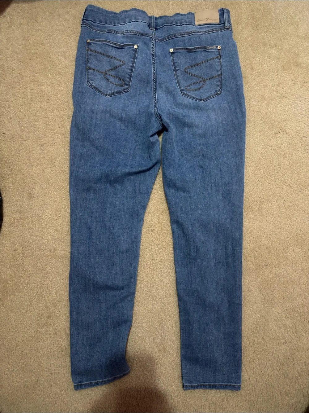 Seven7 Tummyless High Rise Skinny Jeans | Women’s Size 16